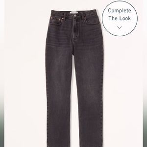 Abercrombie ultra high rise 90s Jean.